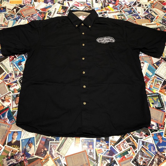 NBA Other - Spurs button down embroidered
